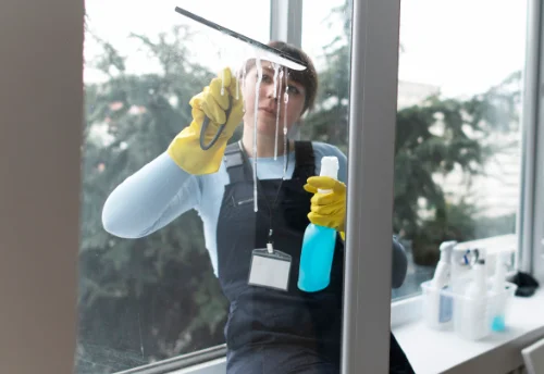 Nettoyage de vitres intérieures et extérieures à Hérin